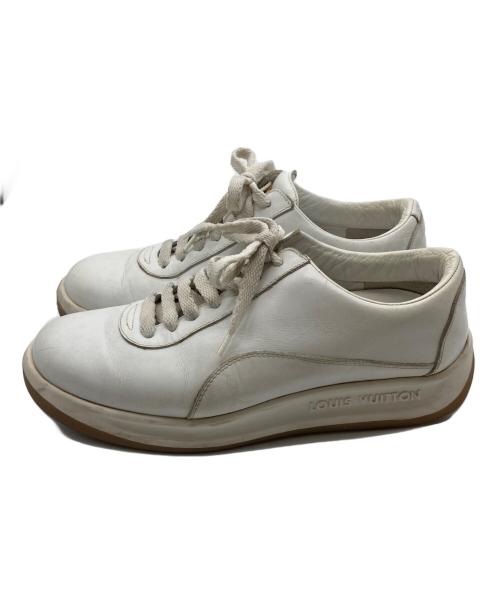 LOUIS VUITTON（ルイ ヴィトン）LOUIS VUITTON (ルイ ヴィトン) ローカットスニーカー ホワイト サイズ:SIZE 37の古着・服飾アイテム