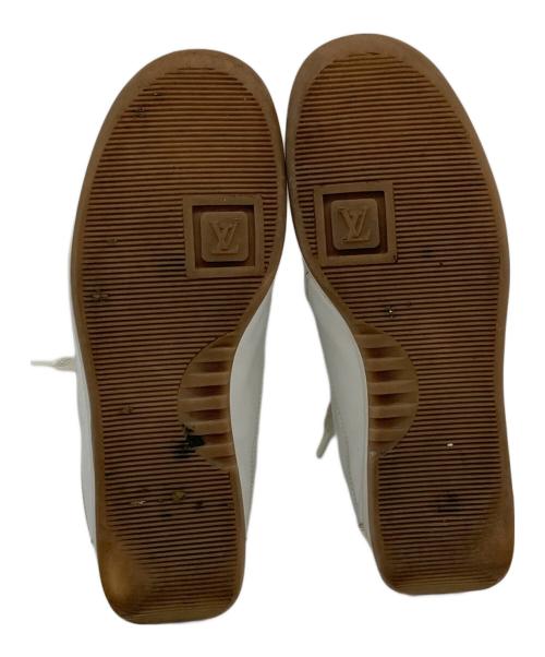 LOUIS VUITTON（ルイ ヴィトン）LOUIS VUITTON (ルイ ヴィトン) ローカットスニーカー ホワイト サイズ:SIZE 37の古着・服飾アイテム