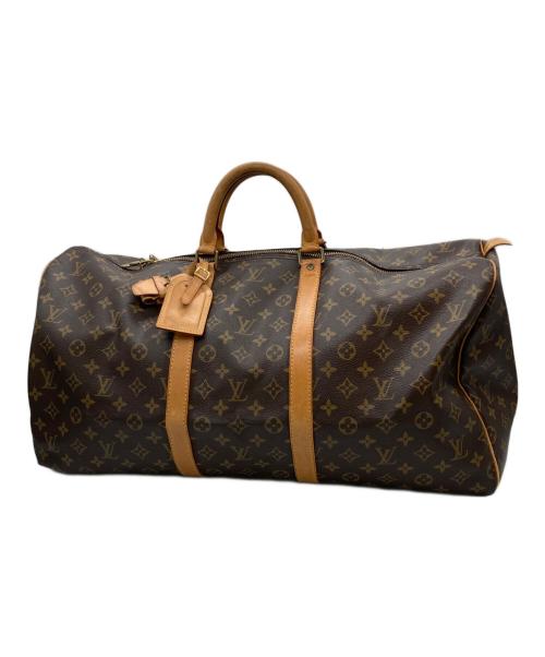 LOUIS VUITTON（ルイ ヴィトン）LOUIS VUITTON (ルイ ヴィトン) トラベルバッグ ブラウンの古着・服飾アイテム