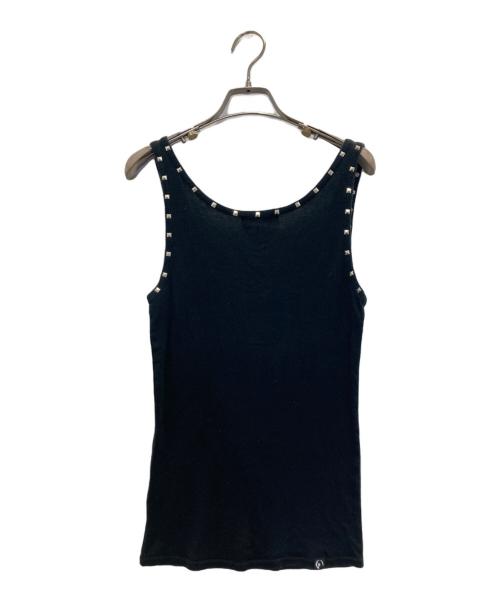 Hysteric Glamour（ヒステリックグラマー）Hysteric Glamour (ヒステリックグラマー) スタッズスカルプリントカットソー ブラック サイズ:FREEの古着・服飾アイテム