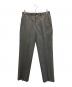 Y's for men（ワイズフォーメン）の古着「センタープレスウールパンツ」｜グレー