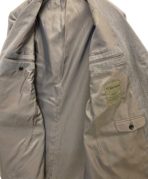 Y's for men（ワイズフォーメン）Y's for men (ワイズフォーメン) 3Bテーラードジャケット グレー サイズ:3の古着・服飾アイテム