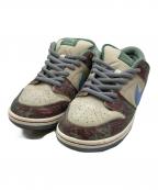 NIKE SB×Crenshaw Skate Clubナイキエスビー×クレンショウスケートクラブ）の古着「Dunk Low PRO QS」｜グレー×ブルー