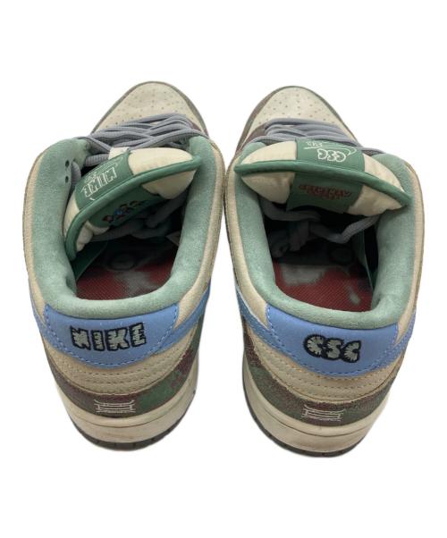 NIKE SB（ナイキエスビー）NIKE SB (ナイキエスビー) Crenshaw Skate Club (クレンショウスケートクラブ) Dunk Low PRO QS グレー×ブルー サイズ:27の古着・服飾アイテム