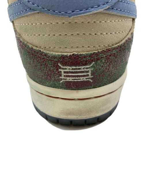 NIKE SB（ナイキエスビー）NIKE SB (ナイキエスビー) Crenshaw Skate Club (クレンショウスケートクラブ) Dunk Low PRO QS グレー×ブルー サイズ:27の古着・服飾アイテム