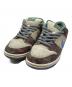NIKE SB（ナイキエスビー）の古着「Dunk Low PRO QS」｜グレー×ブルー