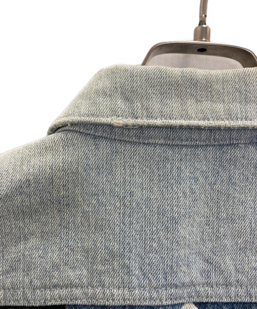 DIESEL（ディーゼル）DIESEL (ディーゼル) パッチワークデニムジャケット インディゴ サイズ:Sの古着・服飾アイテム