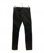 DSQUARED2ディースクエアード）の古着「STRETCH BULL GARMENT DYED SKATER JEAN」｜ブラック