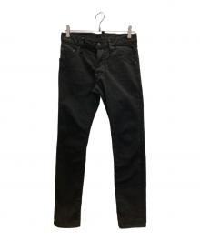 DSQUARED2（ディースクエアード）の古着「STRETCH BULL GARMENT DYED SKATER JEAN」｜ブラック