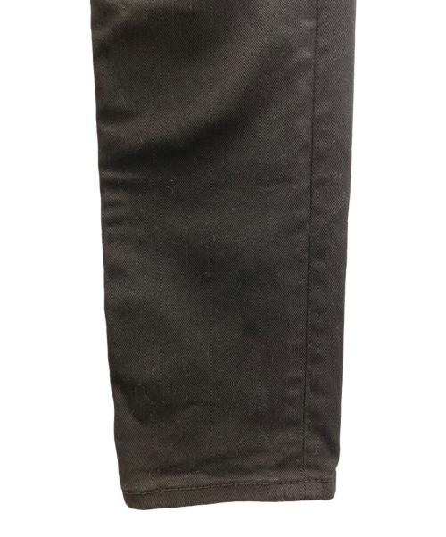 DSQUARED2（ディースクエアード）DSQUARED2 (ディースクエアード) STRETCH BULL GARMENT DYED SKATER JEAN ブラック サイズ:42の古着・服飾アイテム