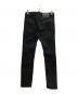DSQUARED2 (ディースクエアード) STRETCH BULL GARMENT DYED SKATER JEAN ブラック サイズ:42：10000円
