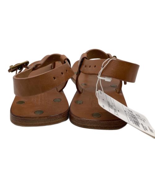 Maison Margiela（メゾンマルジェラ）Maison Margiela (メゾンマルジェラ) レザーストラップサンダル ブラウン サイズ:23.5cmの古着・服飾アイテム