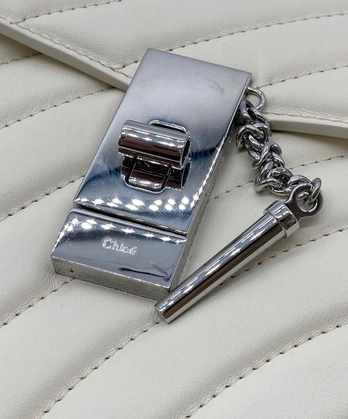 Chloe（クロエ）Chloe (クロエ) drew bijou ホワイトの古着・服飾アイテム