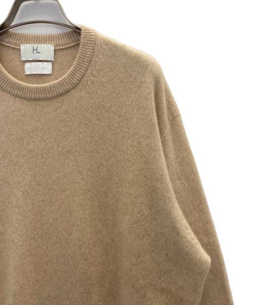 HERILL（ヘリル）HERILL (ヘリル) WHOLEGARMENT PULLOVER ベージュの古着・服飾アイテム