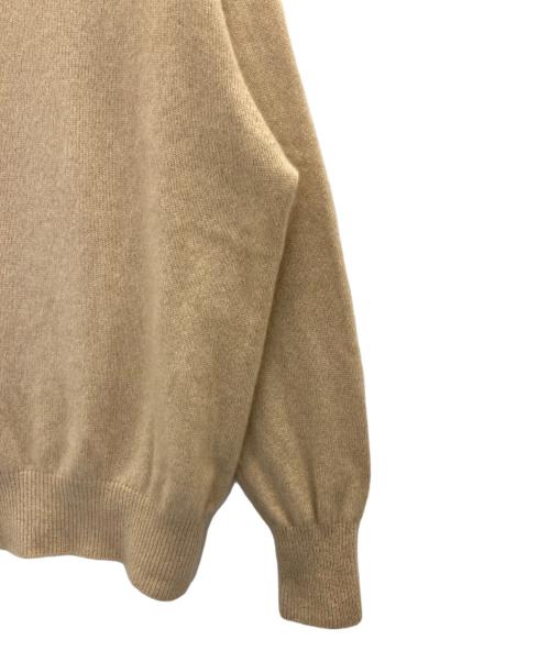 HERILL（ヘリル）HERILL (ヘリル) WHOLEGARMENT PULLOVER ベージュの古着・服飾アイテム