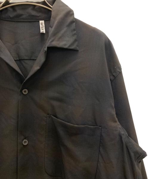 KAPTAIN SUNSHINE（キャプテンサンシャイン）KAPTAIN SUNSHINE (キャプテンサンシャイン) Open Collared Shirt ネイビー サイズ:36の古着・服飾アイテム