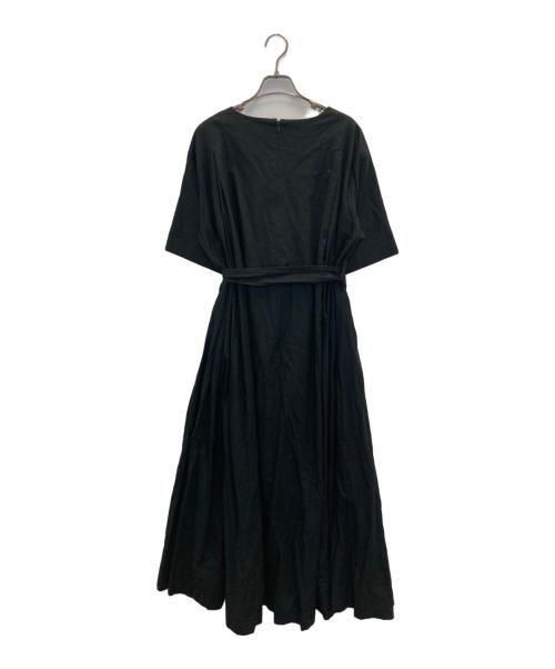 foufou（フーフー）foufou (フーフー) black linen dress ブラック サイズ:1の古着・服飾アイテム