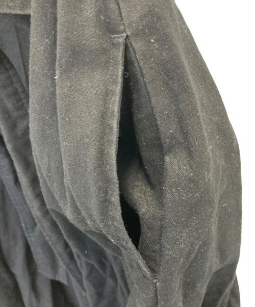 foufou（フーフー）foufou (フーフー) black linen dress ブラック サイズ:1の古着・服飾アイテム