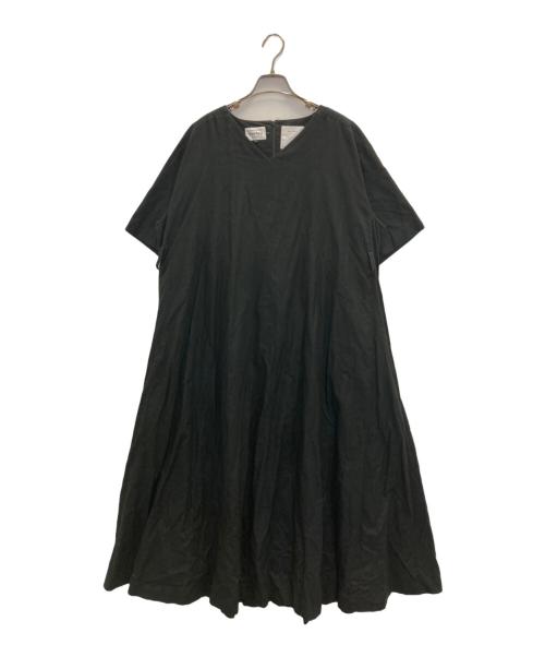 foufou（フーフー）foufou (フーフー) black linen dress ブラック サイズ:1の古着・服飾アイテム