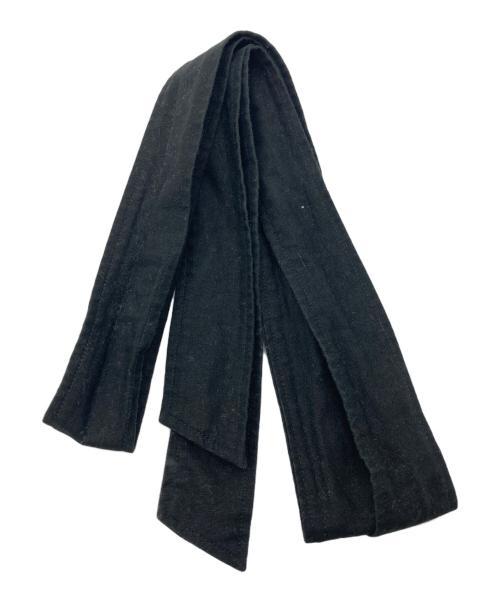 foufou（フーフー）foufou (フーフー) black linen dress ブラック サイズ:1の古着・服飾アイテム