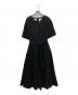 foufou（フーフー）の古着「black linen dress」｜ブラック