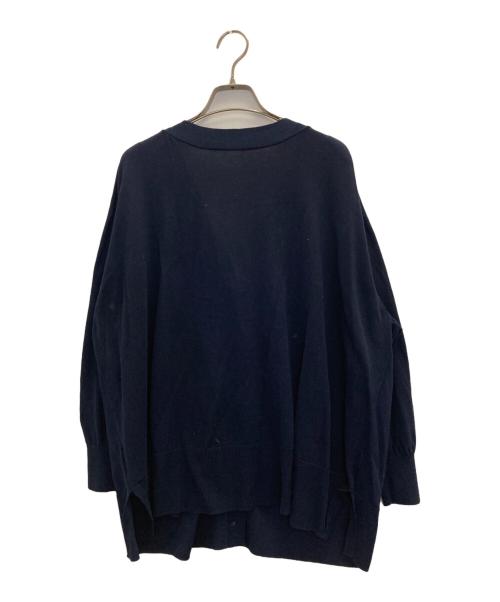 Spick and Span（スピックアンドスパン）Spick and Span (スピックアンドスパン) ICECOTTON 2wayオーバーサイズカーディガン ネイビー サイズ:表記無しの古着・服飾アイテム