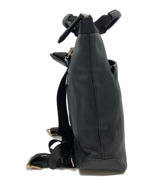 COLE HAAN（コールハーン）COLE HAAN (コールハーン) グランド アンビション スモール コンバーチブル ソリッド バックパック ブラックの古着・服飾アイテム