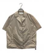 PRADAプラダ）の古着「S/S NYLON SHIRTS JACKET」｜アイボリー