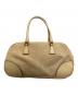PRADA (プラダ) 横長トートバッグ ベージュ：16000円