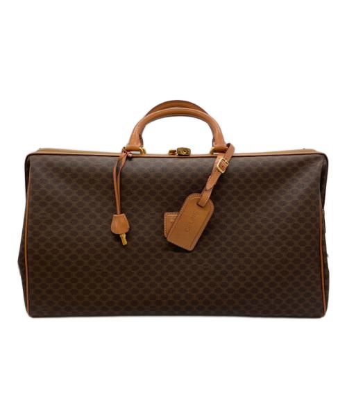 CELINE（セリーヌ）CELINE (セリーヌ) カマダムがま口ボストンバッグ ブラウンの古着・服飾アイテム