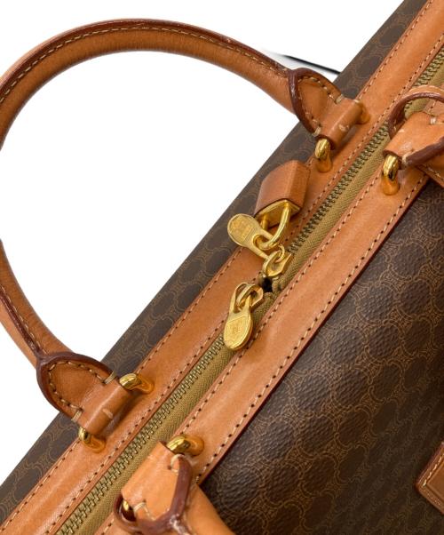 CELINE（セリーヌ）CELINE (セリーヌ) カマダムがま口ボストンバッグ ブラウンの古着・服飾アイテム