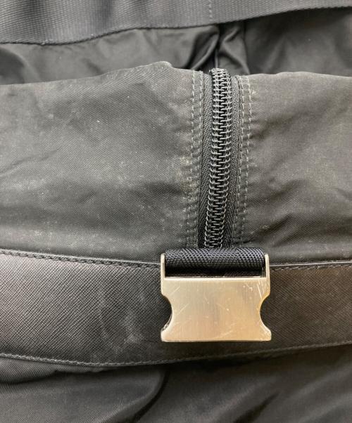 PRADA（プラダ）PRADA (プラダ) ナイロンドラムバッグ ブラックの古着・服飾アイテム