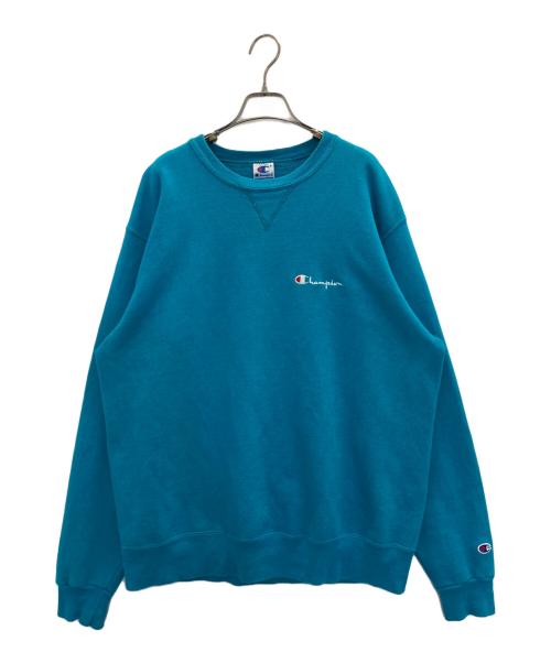 Champion（チャンピオン）Champion (チャンピオン) ロゴスウェット ブルー サイズ:XXLの古着・服飾アイテム