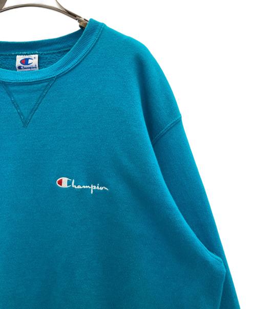 Champion（チャンピオン）Champion (チャンピオン) ロゴスウェット ブルー サイズ:XXLの古着・服飾アイテム