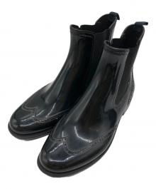 Traditional Weatherwear（トラディショナルウェザーウェア）の古着「サイドゴアシューズ」｜ブラック