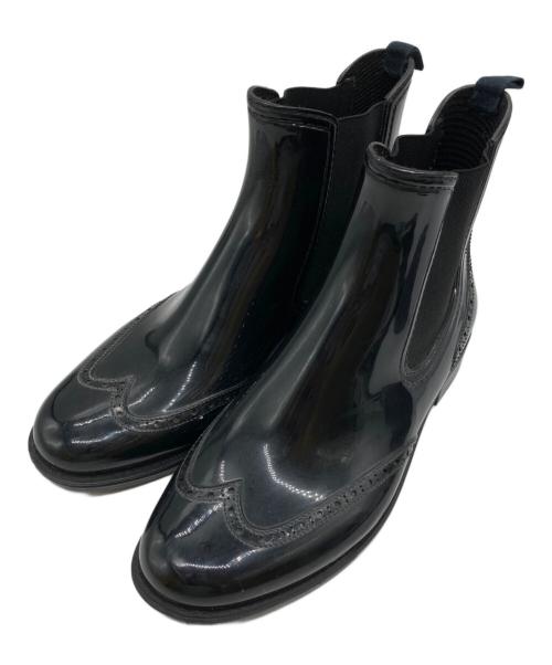 Traditional Weatherwear（トラディショナルウェザーウェア）Traditional Weatherwear (トラディショナルウェザーウェア) サイドゴアシューズ ブラック サイズ:38の古着・服飾アイテム