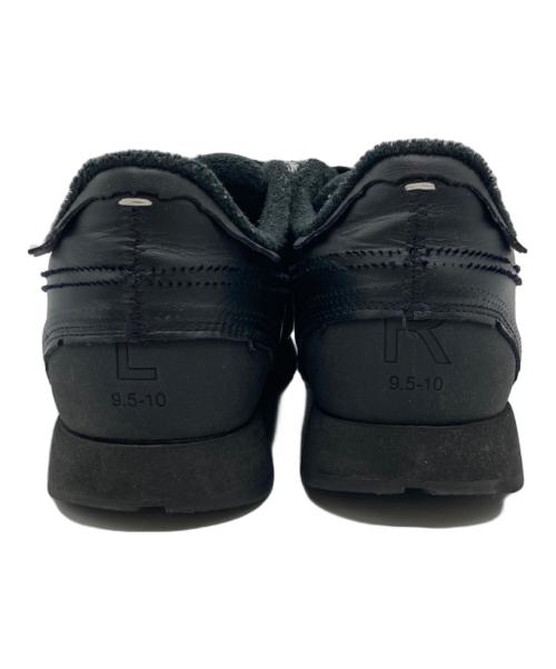 Maison Margiela（メゾンマルジェラ）Maison Margiela (メゾンマルジェラ) REEBOK (リーボック) Classic Leather Memory Of Shoes（クラシックレザー メモリー オブ シューズ） ブラック サイズ:27.5の古着・服飾アイテム