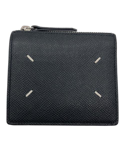 Maison Margiela（メゾンマルジェラ）Maison Margiela (メゾンマルジェラ) 2つ折り財布 ブラックの古着・服飾アイテム
