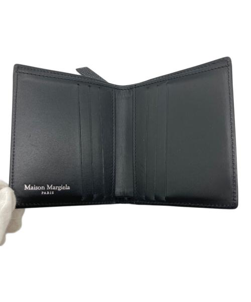 Maison Margiela（メゾンマルジェラ）Maison Margiela (メゾンマルジェラ) 2つ折り財布 ブラックの古着・服飾アイテム