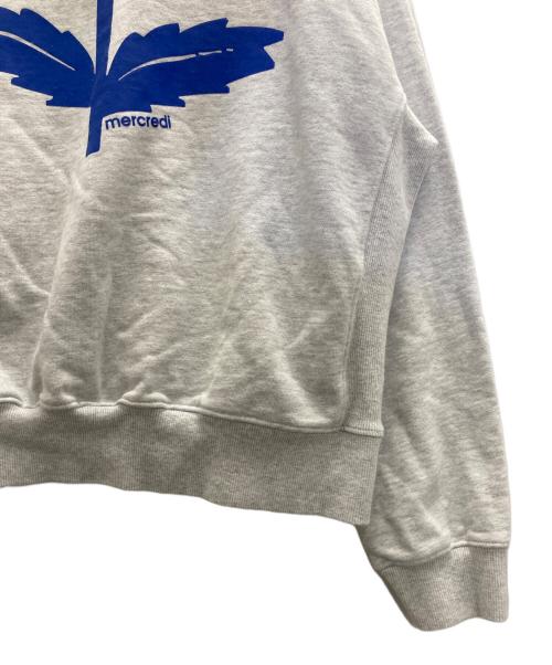 Mardi Mercredi（マルディメクルディ）MARDI MERCREDI (マルディメクルディ) クルーネックスウェット グレー サイズ:Lの古着・服飾アイテム