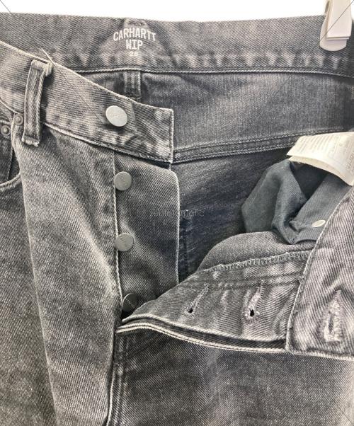 Carhartt WIP（カーハート ワーク イン プログレス）CARHARTT WIP (カーハート ワークインプログレス) デニムパンツ ブラック サイズ:28の古着・服飾アイテム