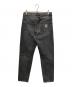 CARHARTT WIP (カーハート ワークインプログレス) デニムパンツ ブラック サイズ:28：6000円