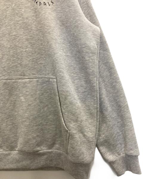 BEYOND MEDALS.（ビヨンドメダルズ）BEYOND MEDALS. (ビヨンドメダルズ) Baekkel Hoodie グレー サイズ:XLの古着・服飾アイテム