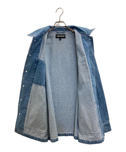 GX1000（ジーエックス）GX1000 (ジーエックス) カバーオール インディゴ サイズ:Ⅿの古着・服飾アイテム