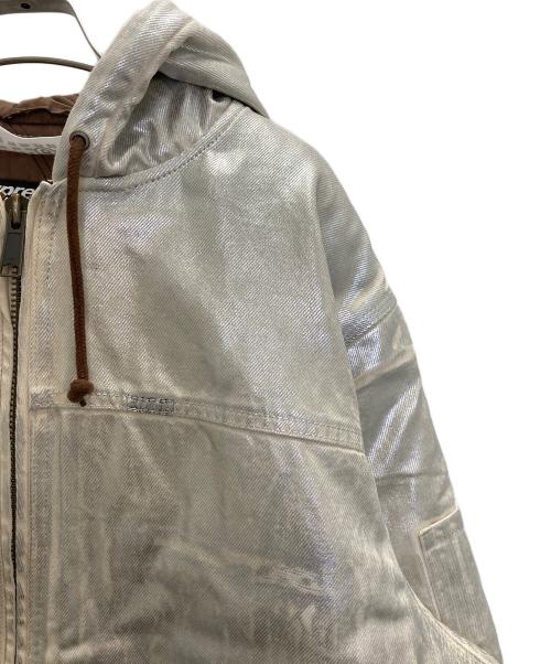SUPREME（シュプリーム）Supreme (シュプリーム) MM6 (エムエムシックス) Foil Hooded Work Jacket Natural サイズ:Ⅿの古着・服飾アイテム