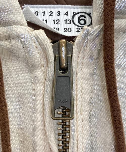 SUPREME（シュプリーム）Supreme (シュプリーム) MM6 (エムエムシックス) Foil Hooded Work Jacket Natural サイズ:Ⅿの古着・服飾アイテム