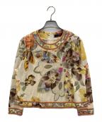 LEONARDレオナール）の古着「総柄ブラウス」｜アイボリー