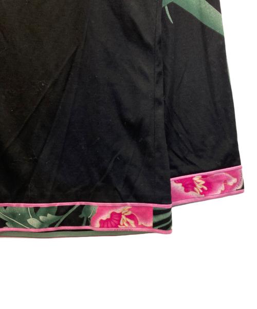 LEONARD（レオナール）LEONARD (レオナール) 花柄セットアップ ブラック サイズ:SIZE XLの古着・服飾アイテム