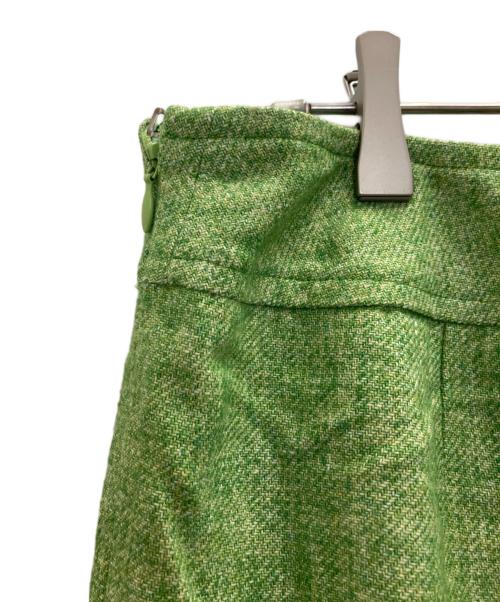 LEONARD（レオナール）LEONARD (レオナール) フリンジセットアップ グリーン サイズ:SIZE80の古着・服飾アイテム