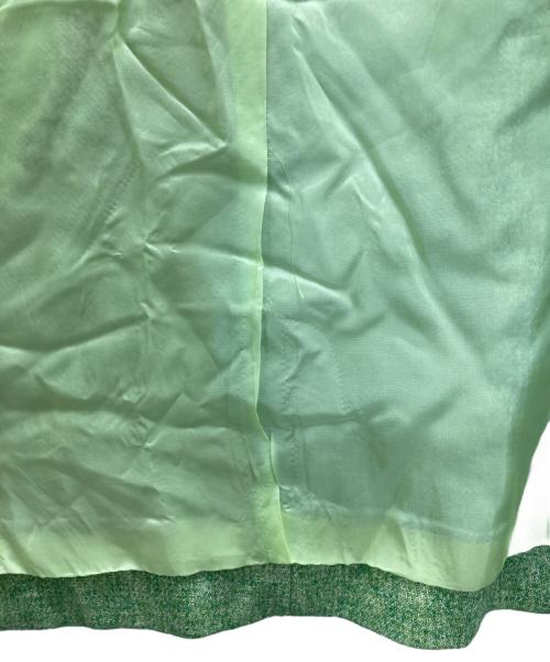 LEONARD（レオナール）LEONARD (レオナール) フリンジセットアップ グリーン サイズ:SIZE80の古着・服飾アイテム